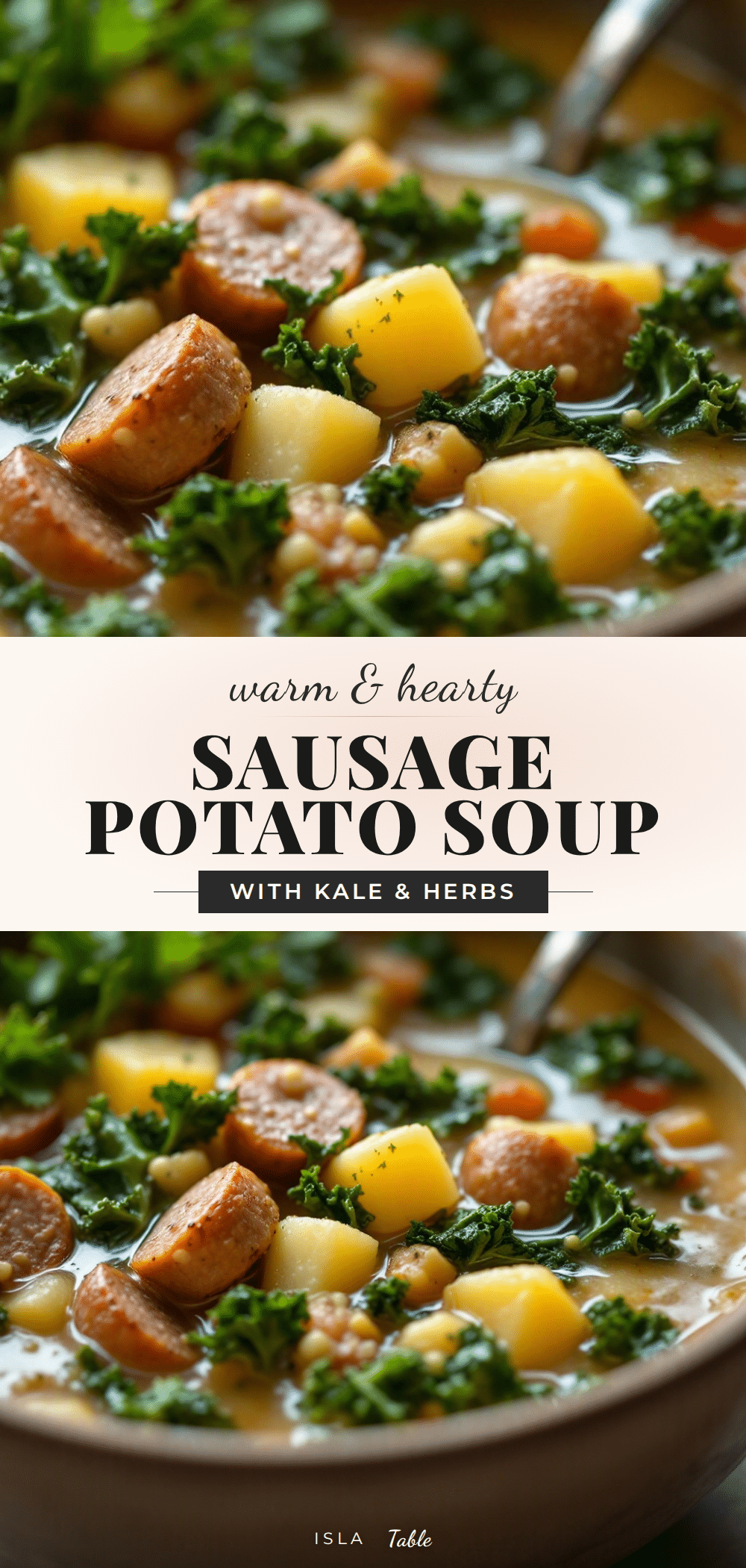 sausage and potato soup recipe