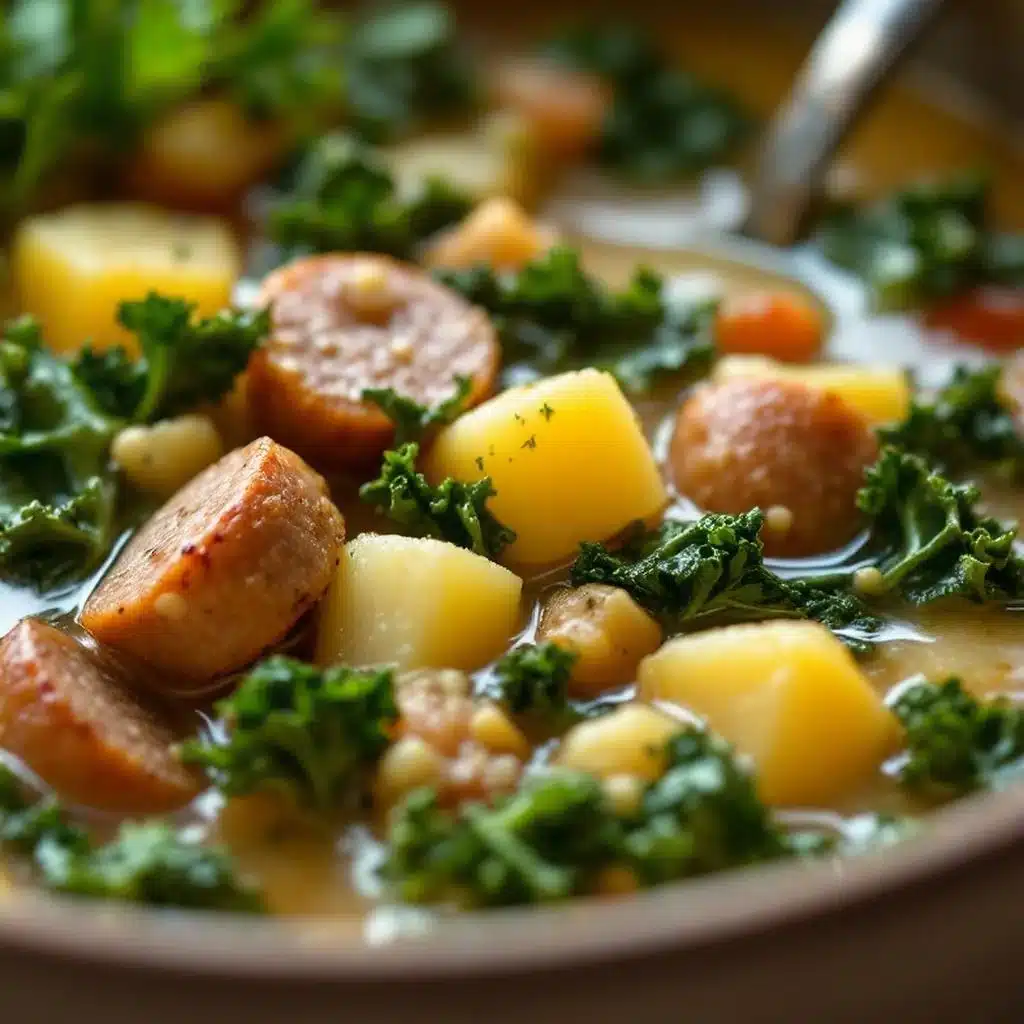 sausage and potato soup - featured image