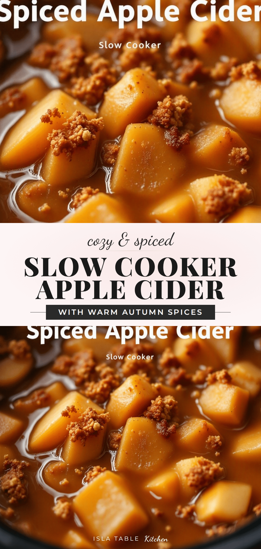 slow cooker spiced apple cider recipe