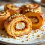 turkey and cheese pinwheel lunch box bites - featured image