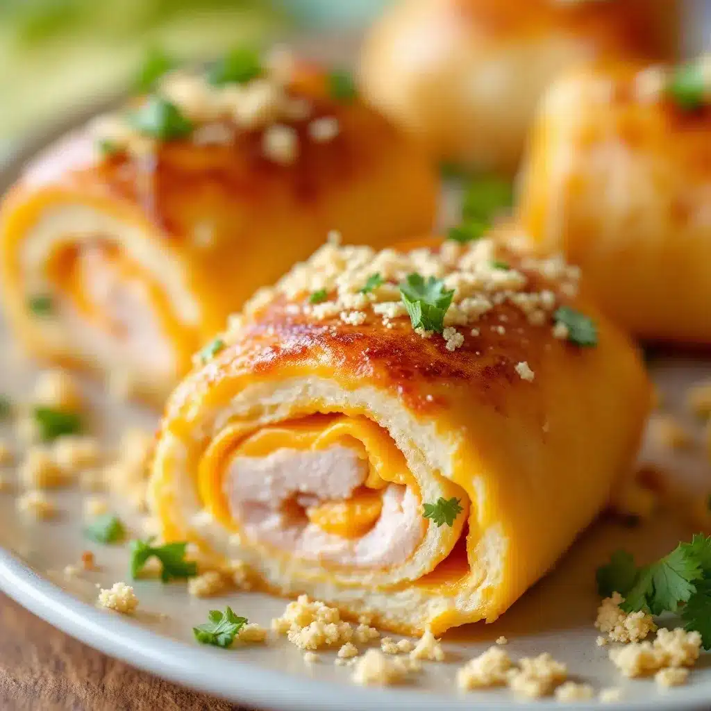 turkey and cheese pinwheel roll-ups preparation steps