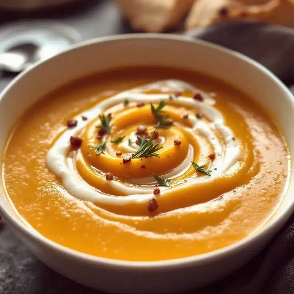 acorn squash soup preparation steps