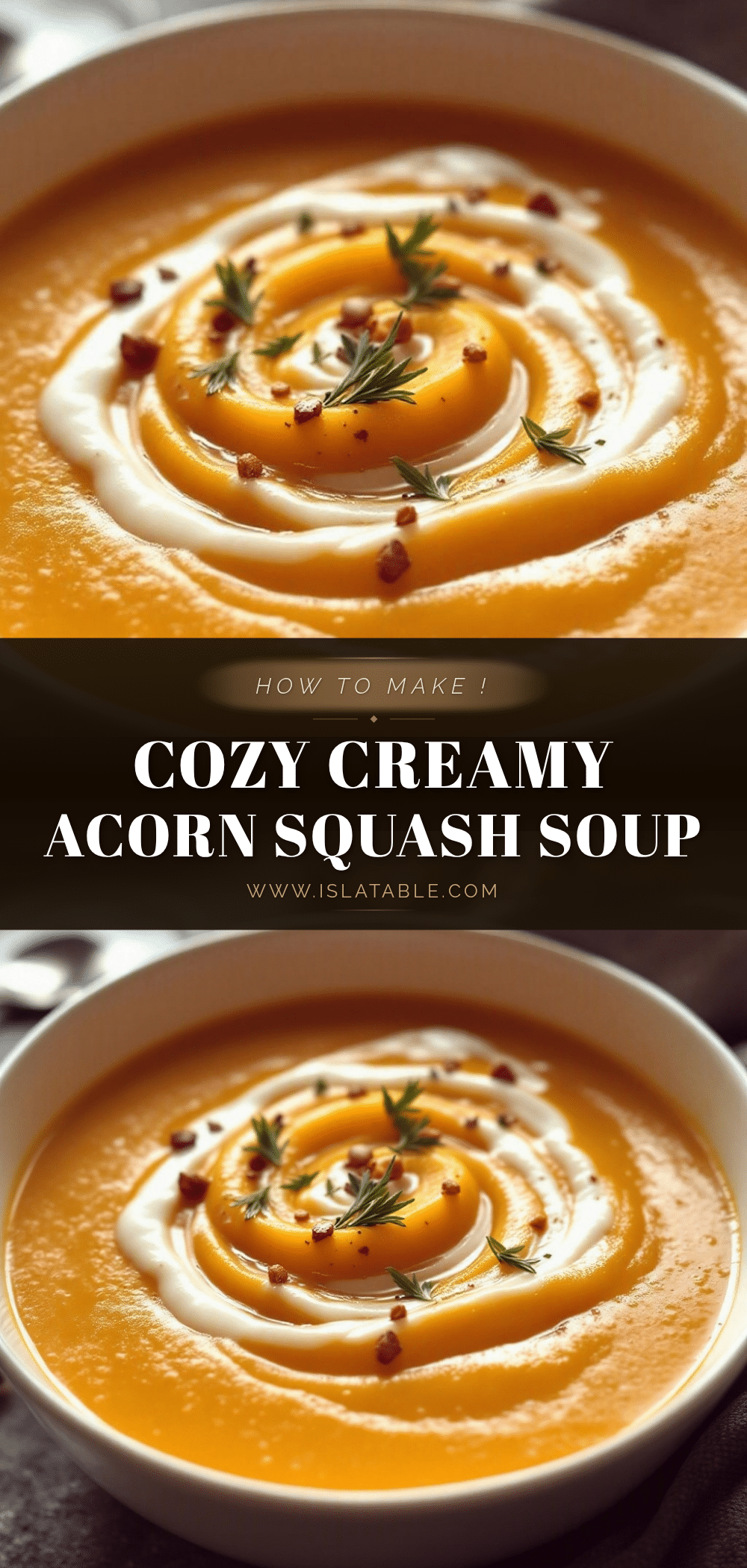 acorn squash soup recipe