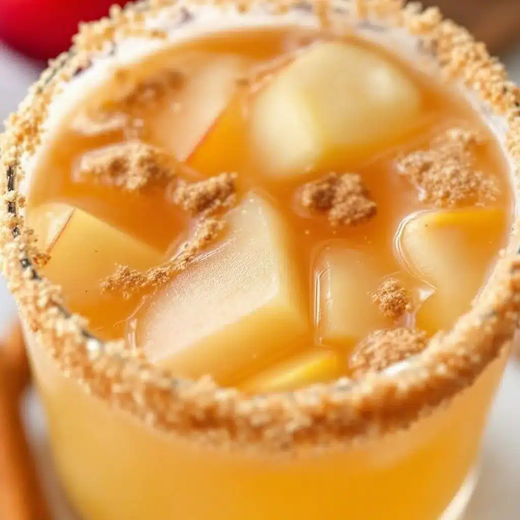 apple cider mimosa - featured image