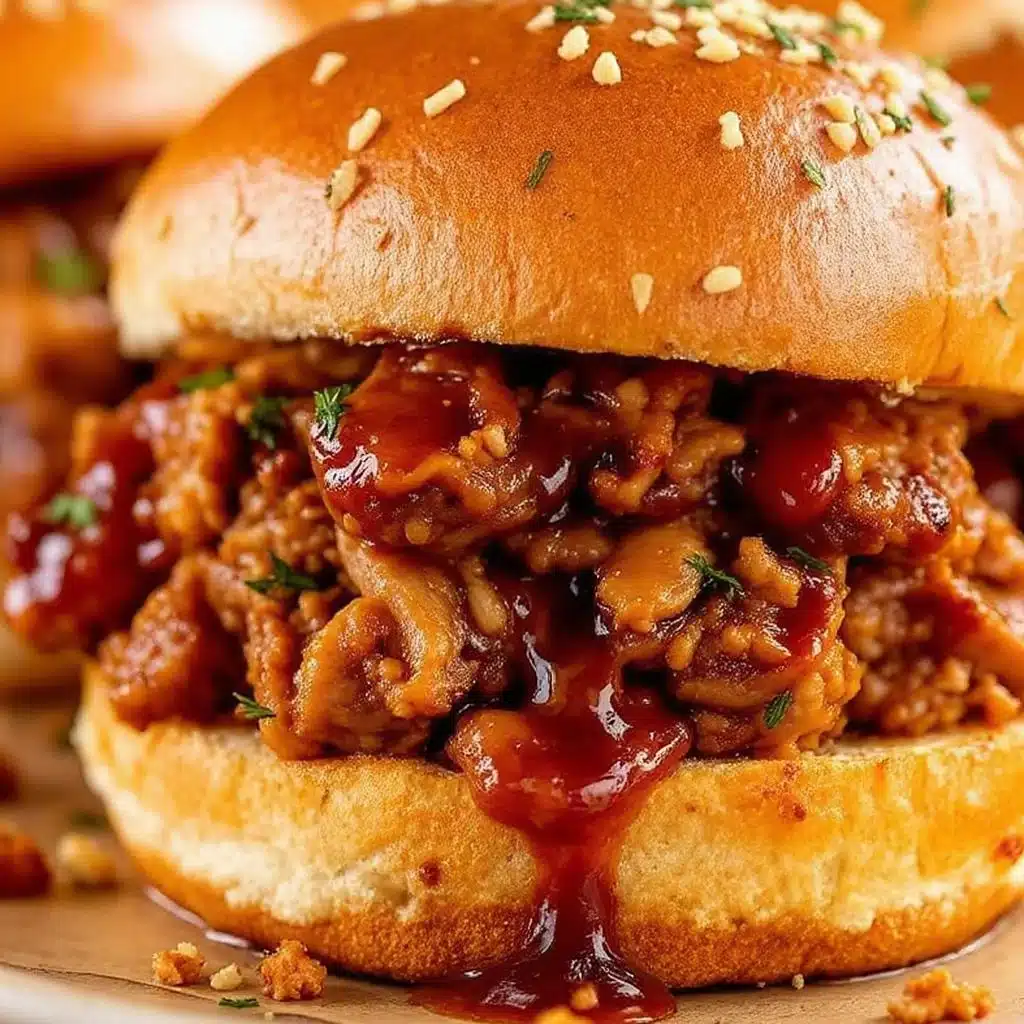 bbq pulled pork sliders - featured image