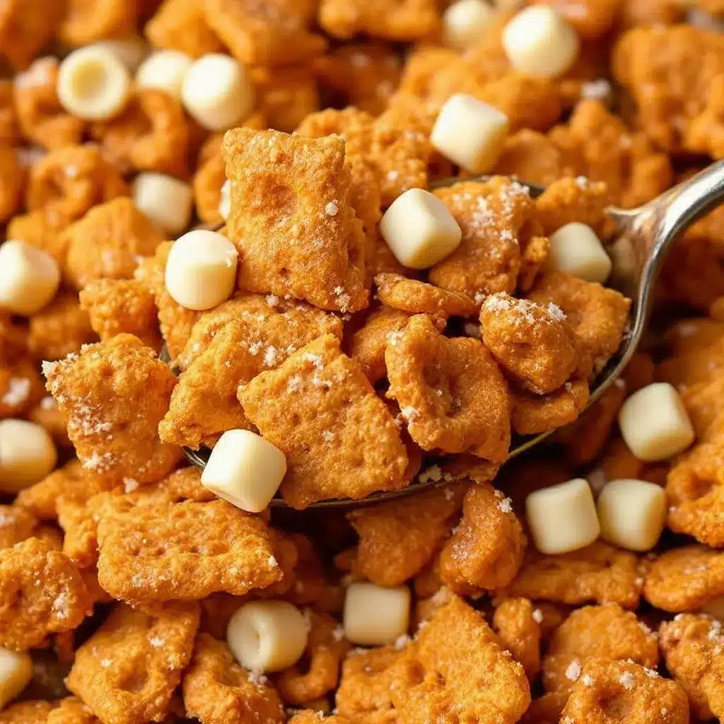 Best Crispy Pumpkin Spice Chex Mix preparation steps