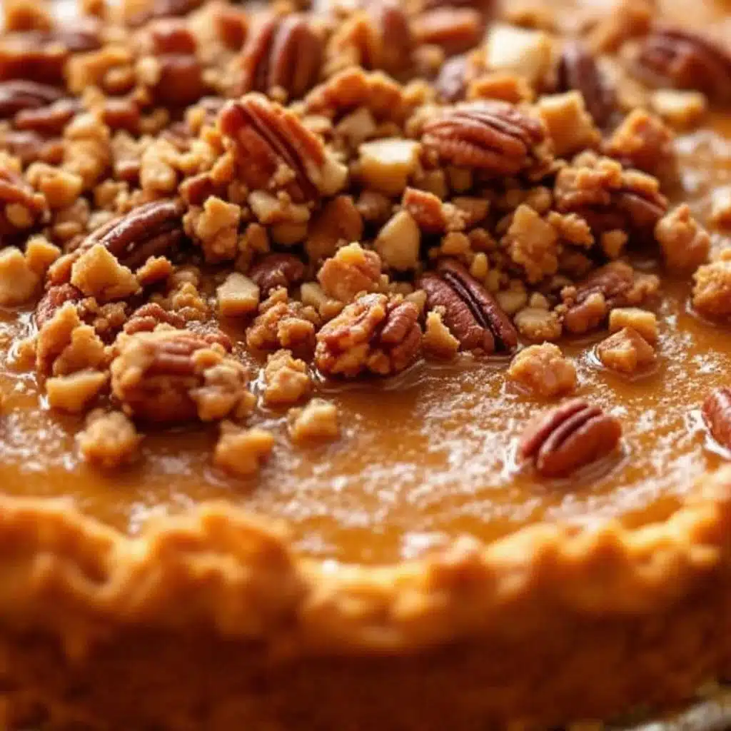 brown butter pecan pumpkin pie - featured image