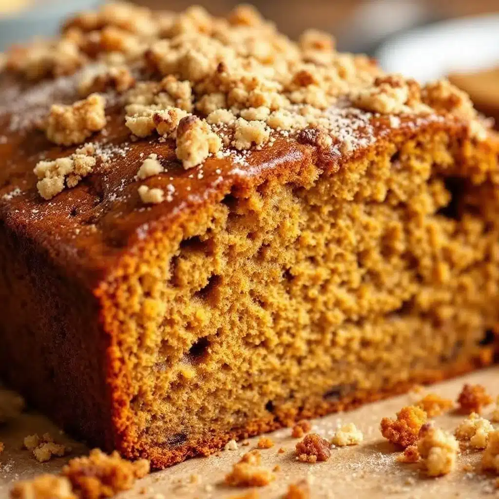 brown butter pumpkin banana bread - featured image
