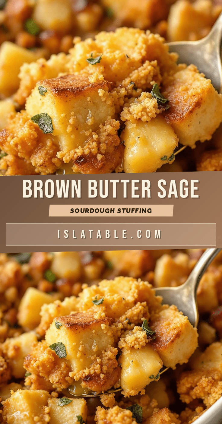 brown butter sage stuffing with sourdough recipe
