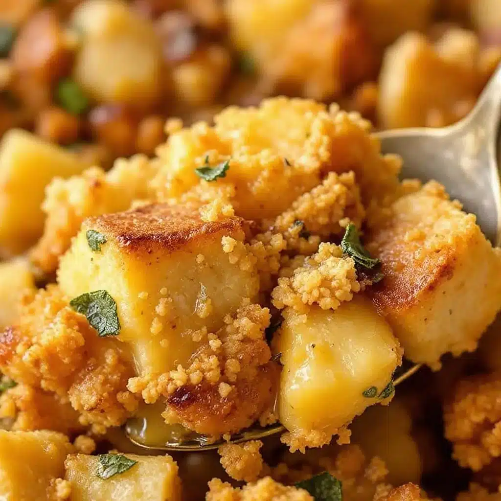 brown butter sage stuffing with sourdough - featured image