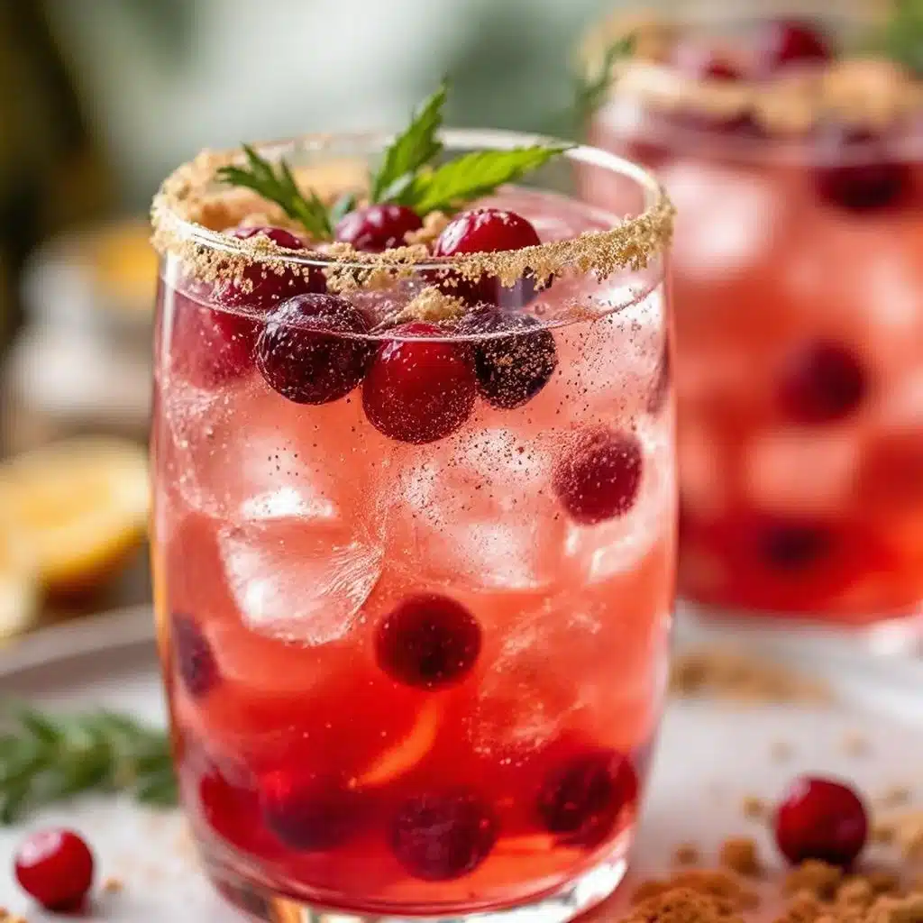 Champagne Cranberry Mimosa - featured image