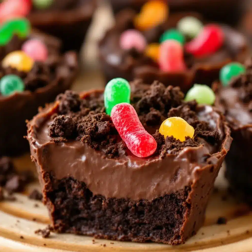 chocolate dirt cups preparation steps