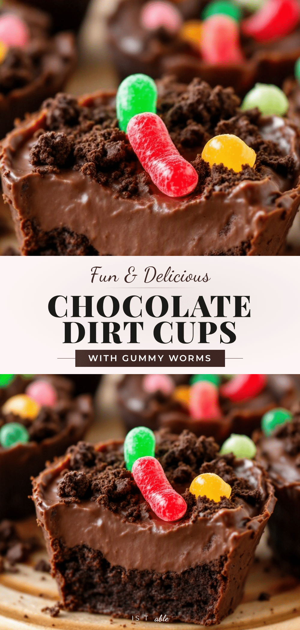 chocolate dirt cups recipe