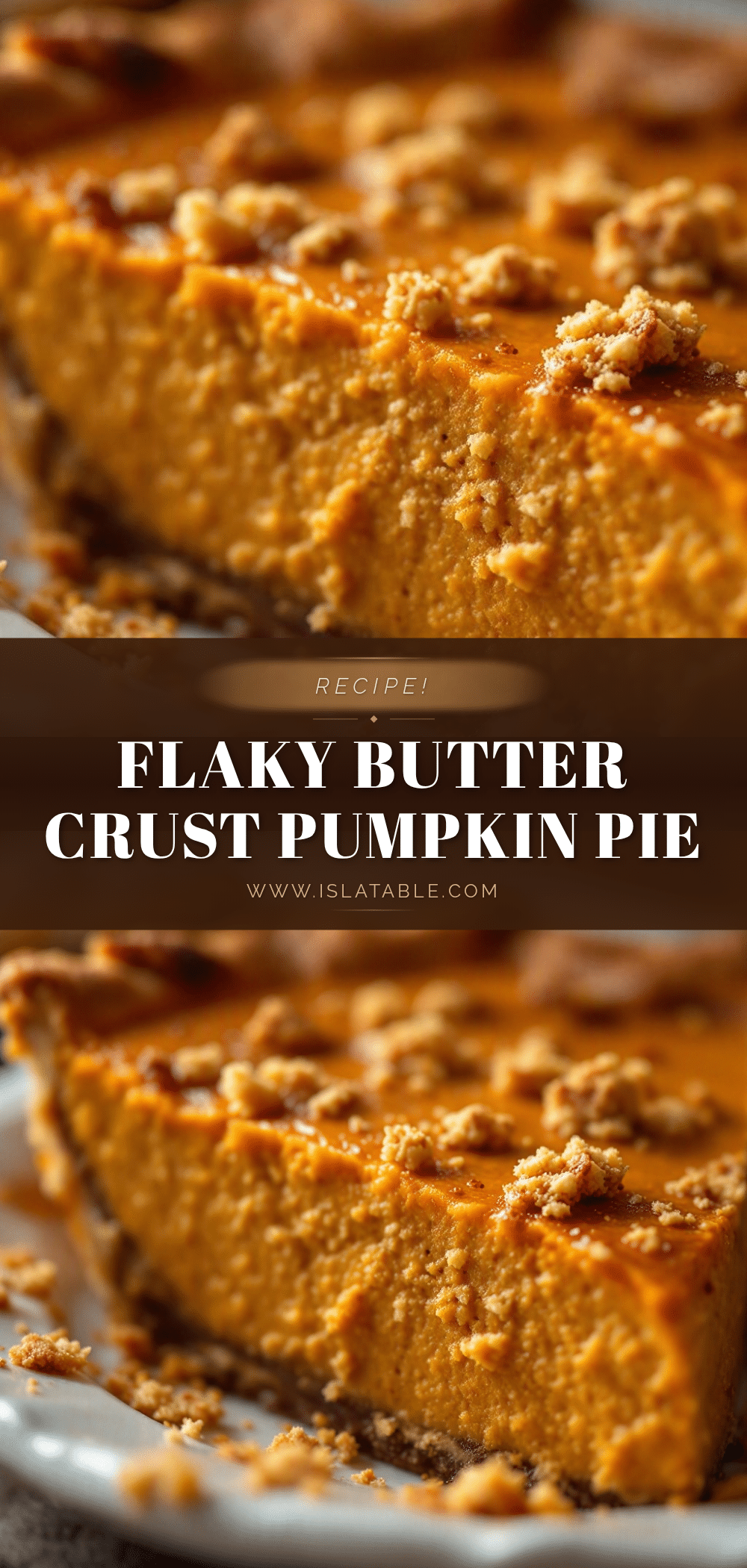 classic pumpkin pie with flaky butter crust recipe
