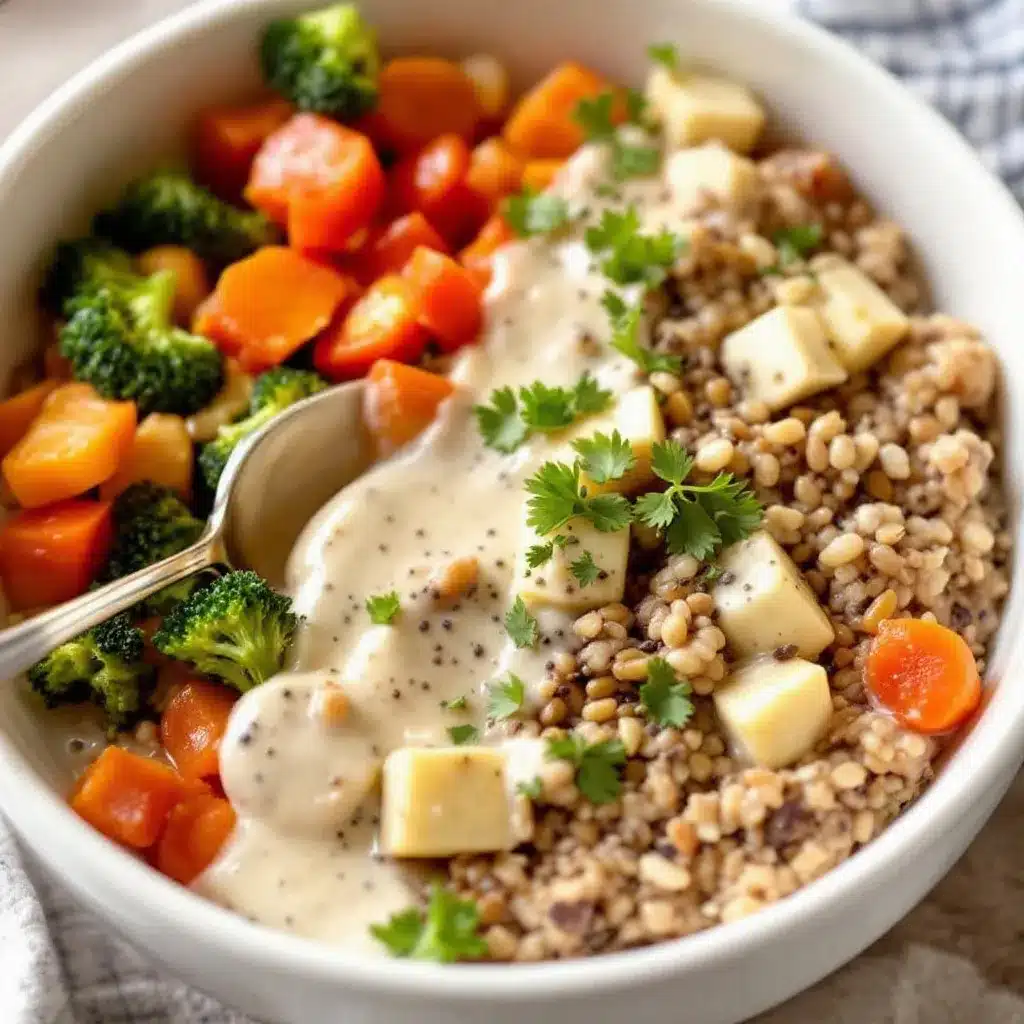 creamy high-fiber overnight oats preparation steps