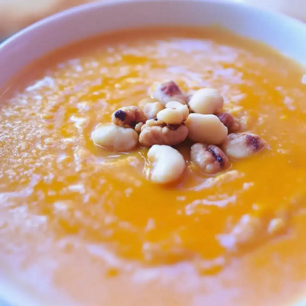 creamy honeynut squash soup preparation steps