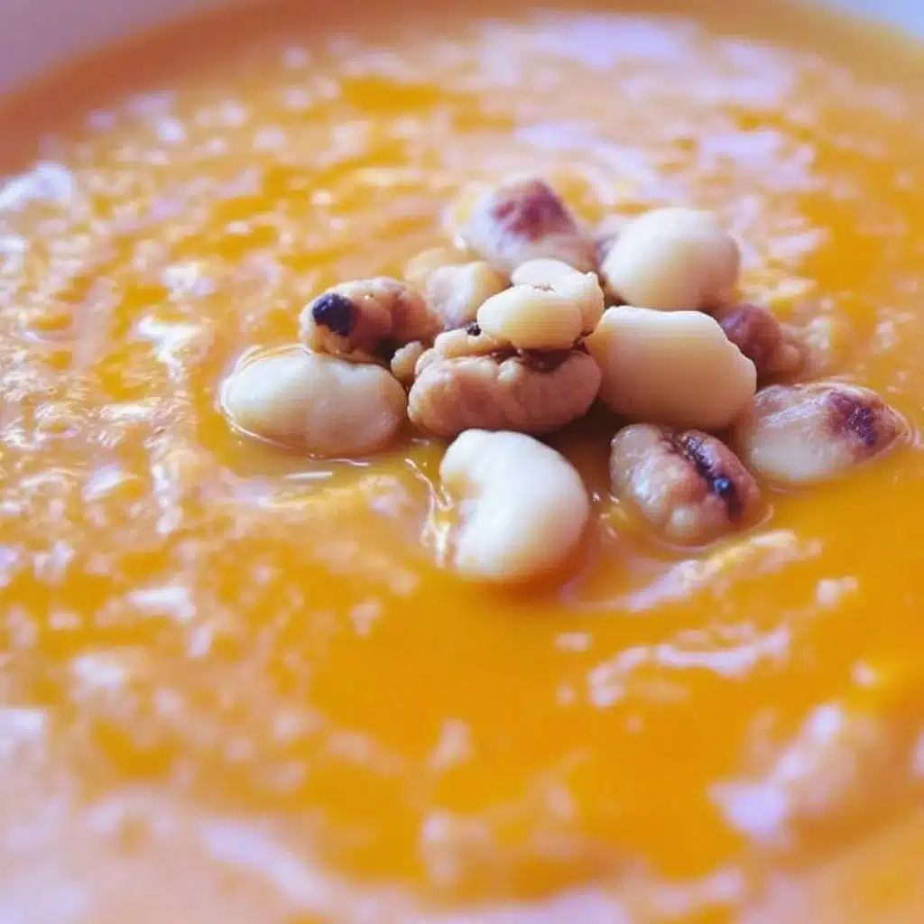 creamy honeynut squash soup - featured image