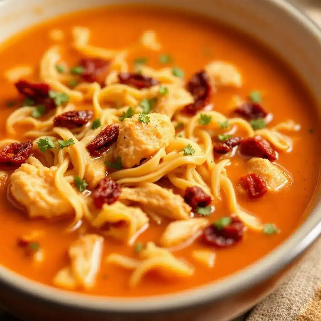 creamy marry me chicken soup preparation steps