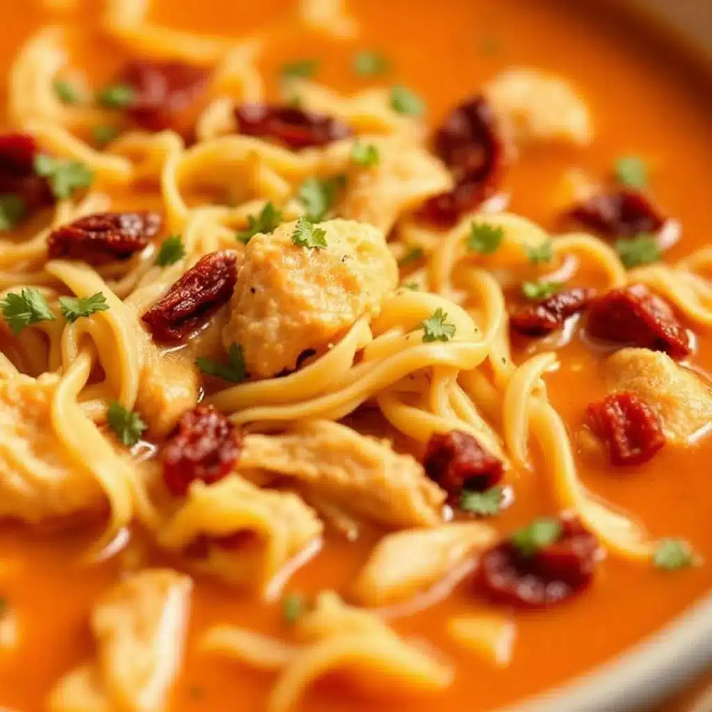 creamy marry me chicken soup - featured image