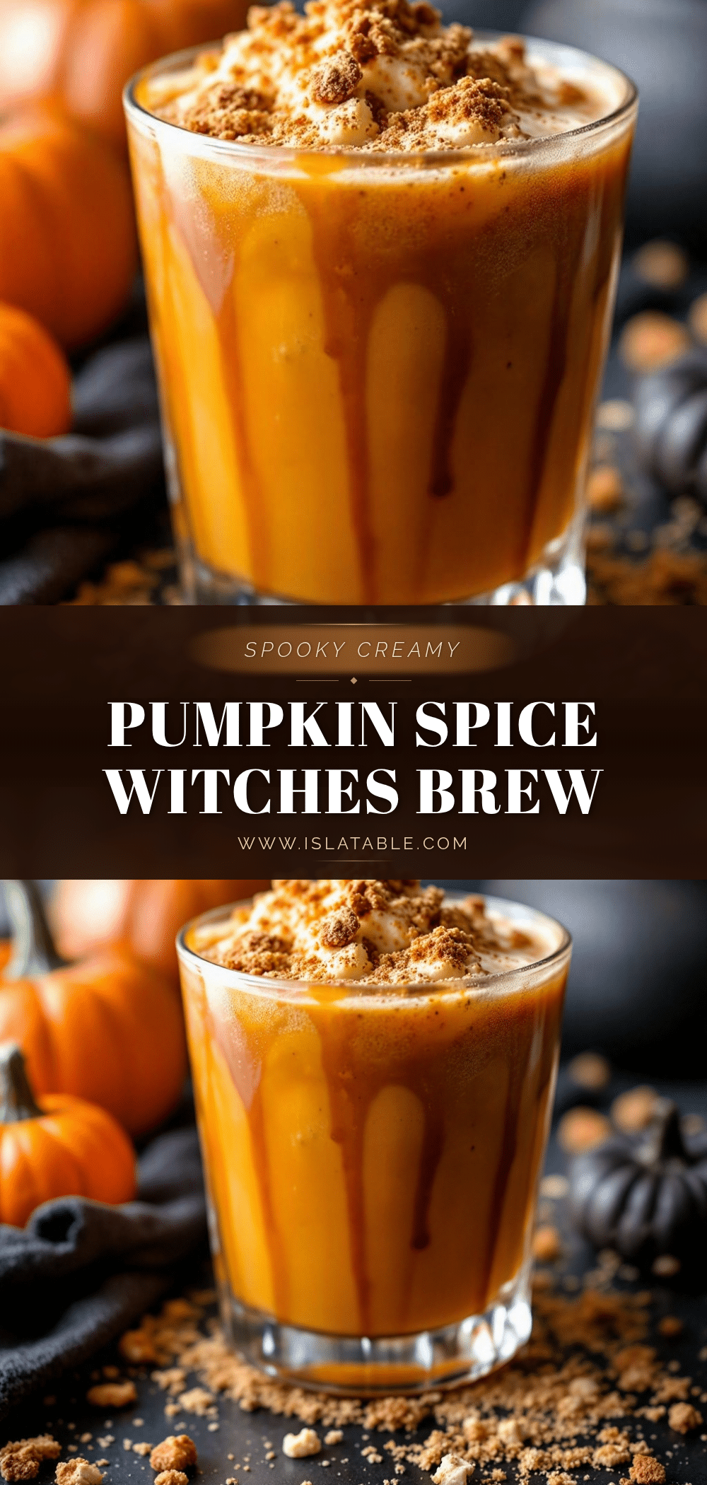 creamy pumpkin spice witches brew punch recipe