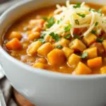 creamy slow cooker pumpkin white chicken chili - featured image