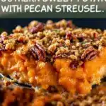 creamy southern sweet potato casserole - featured image