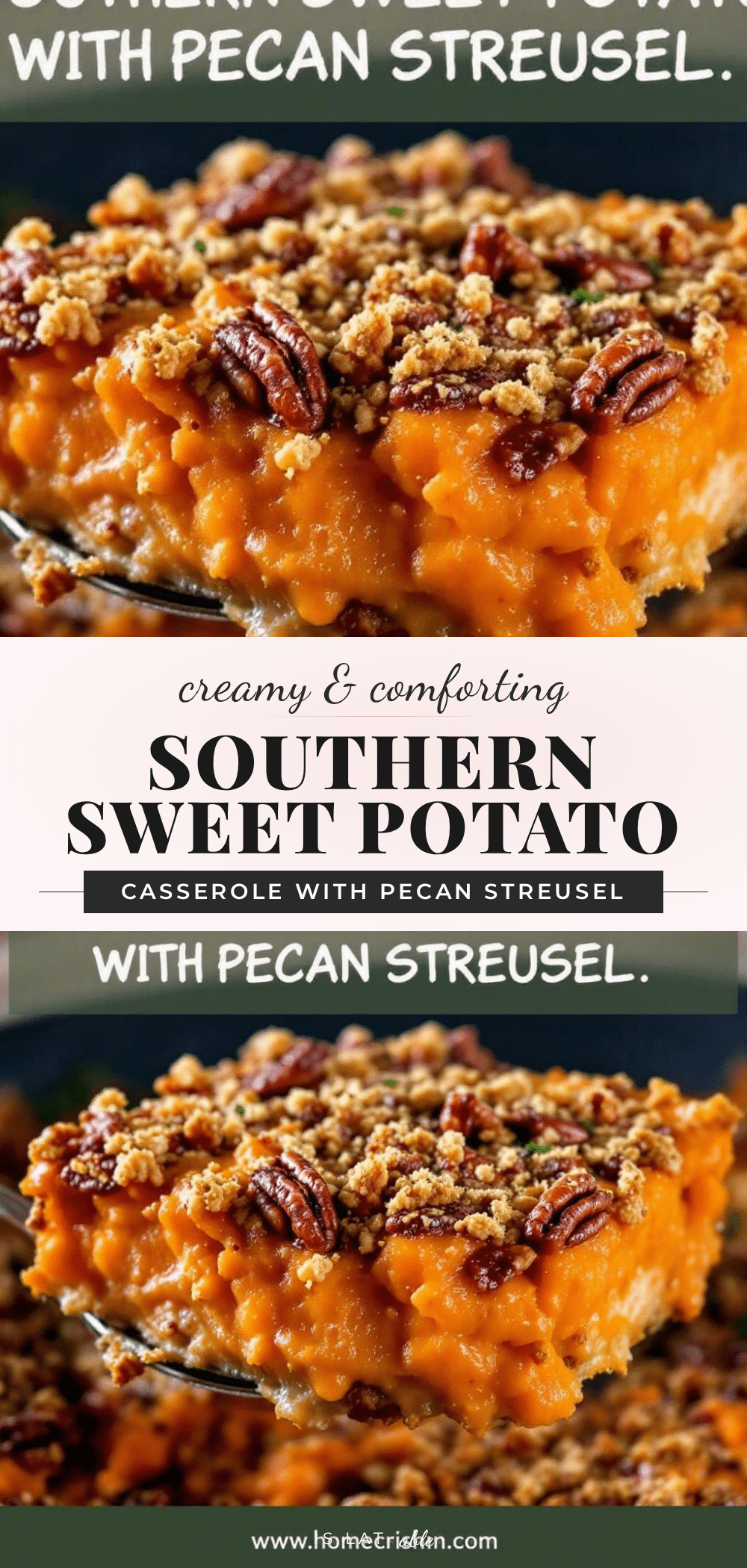 creamy southern sweet potato casserole recipe