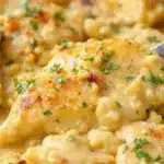 creamy tuscan garlic chicken skillet - featured image