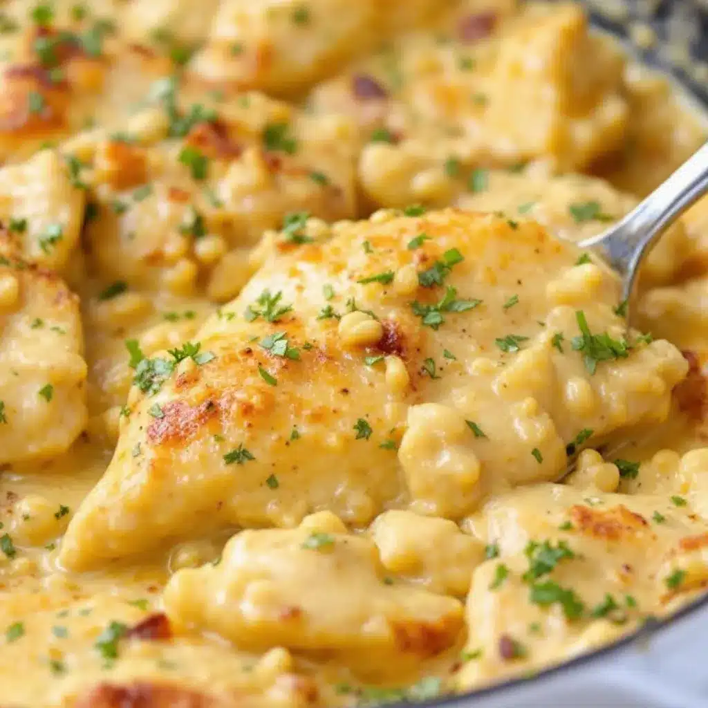 creamy tuscan garlic chicken skillet preparation steps
