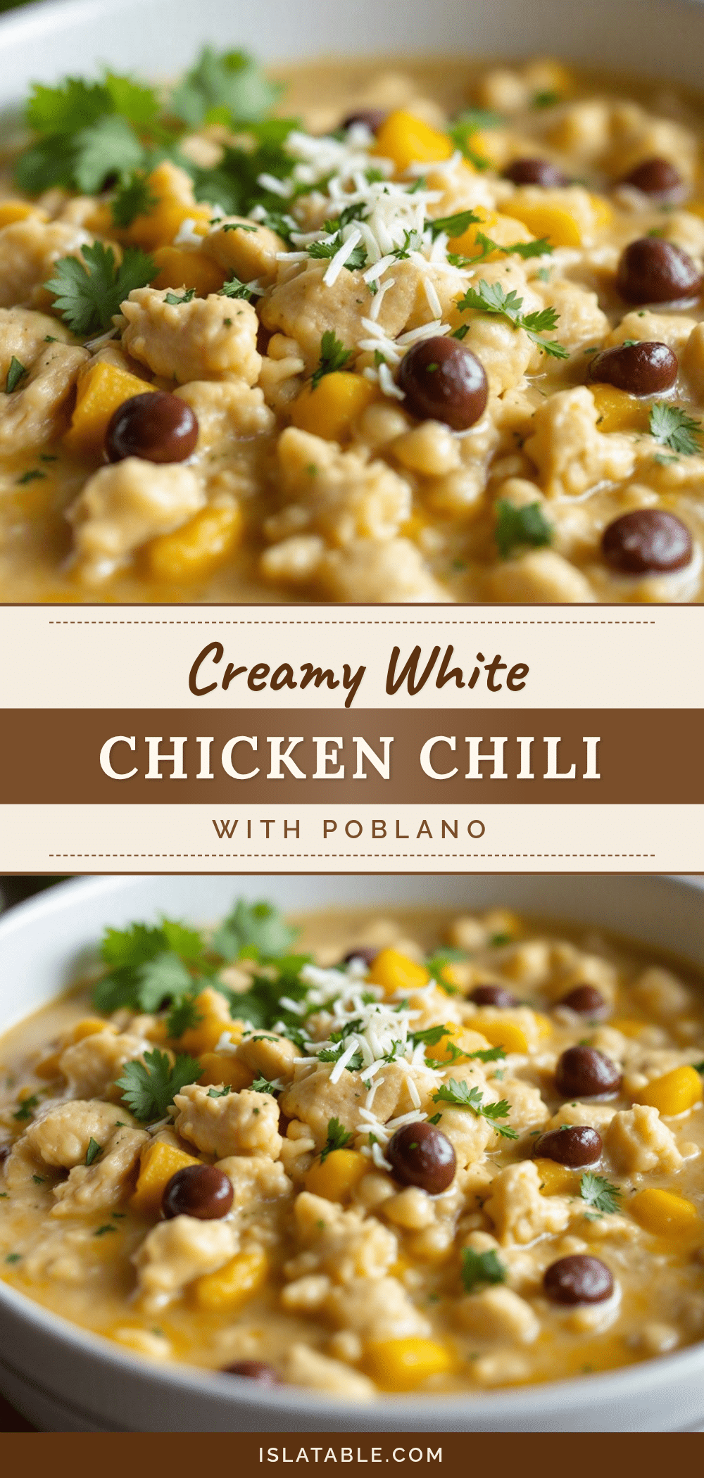 creamy white chicken chili recipe