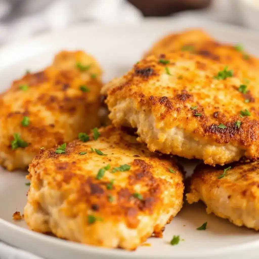 Crispy Air Fryer Chicken Thighs preparation steps