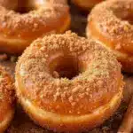 crispy baked apple cider donuts - featured image