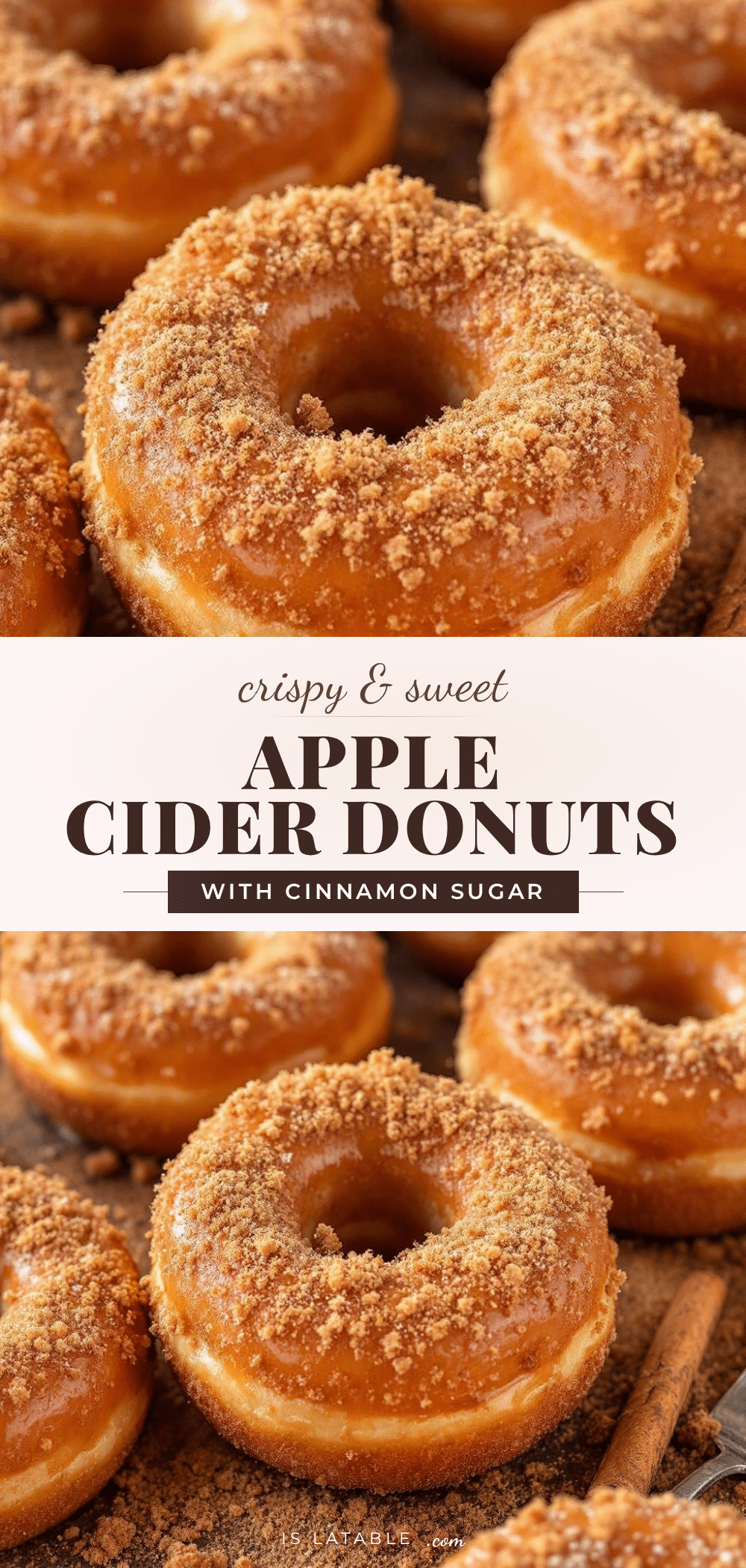 crispy baked apple cider donuts recipe