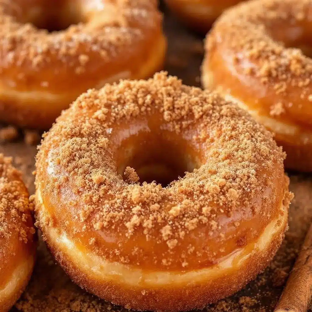 crispy baked apple cider donuts - featured image