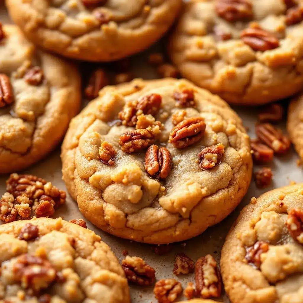 Crispy Brown Butter Maple Pecan Cookies preparation steps