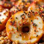 crispy caramel apple slices - featured image
