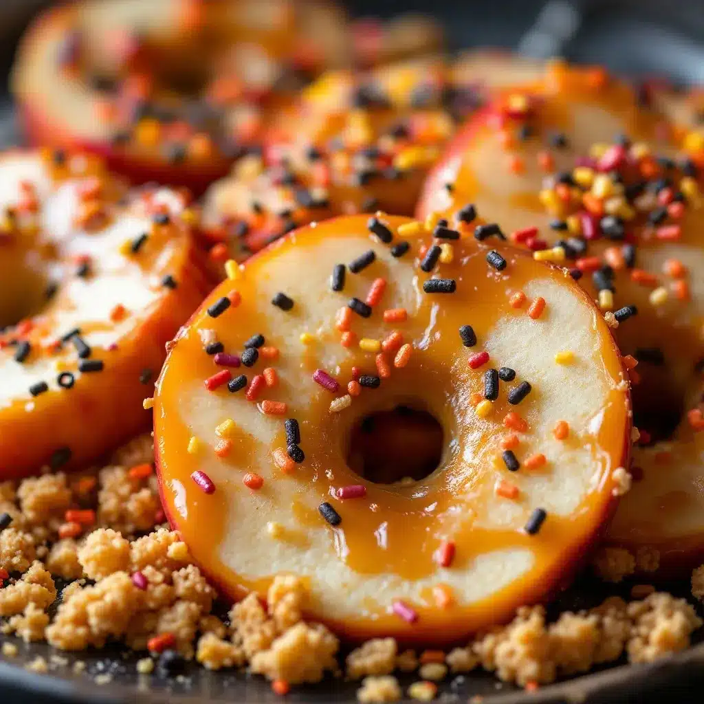 crispy caramel apple slices preparation steps