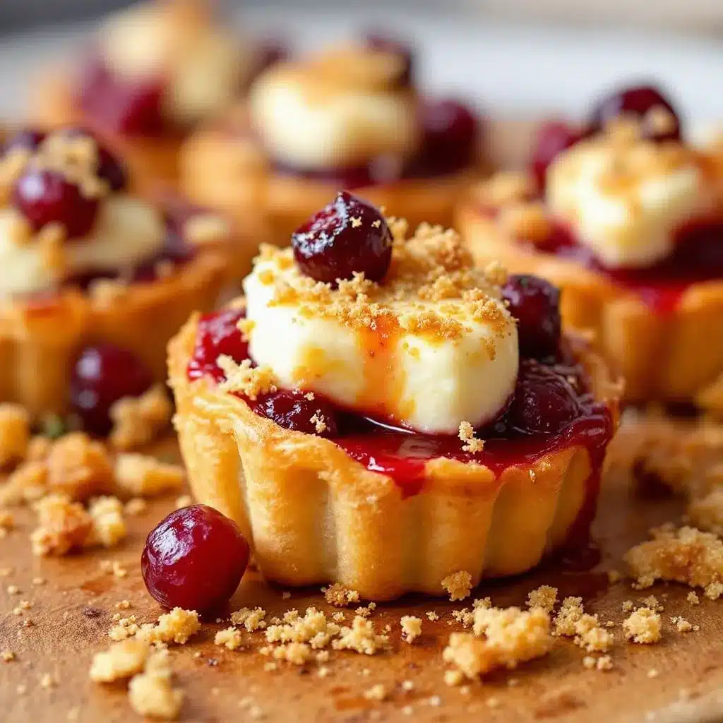 crispy cranberry brie bites preparation steps