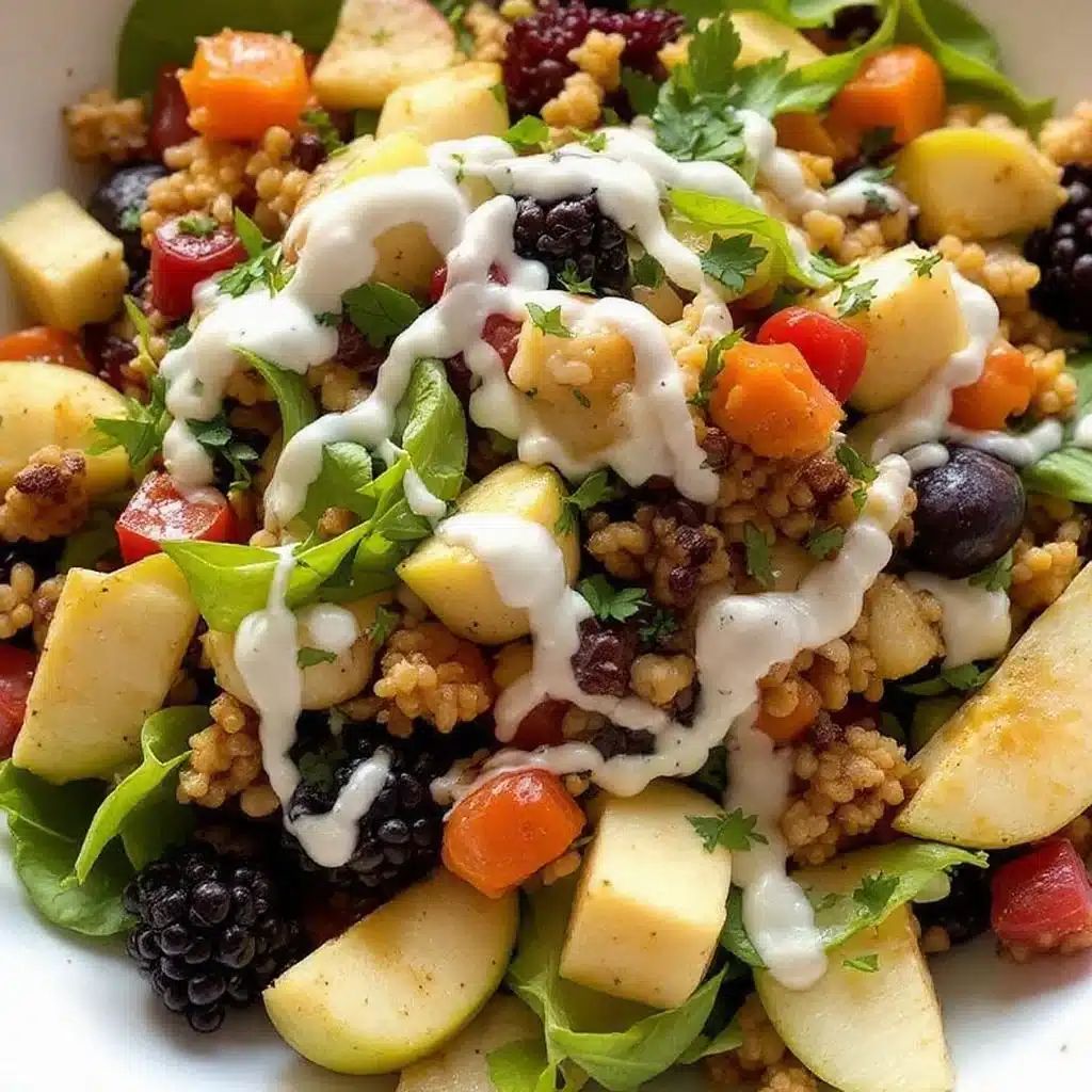 crispy fall apple fennel salad - featured image