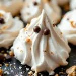 Crispy Ghost Meringue Cookies - featured image