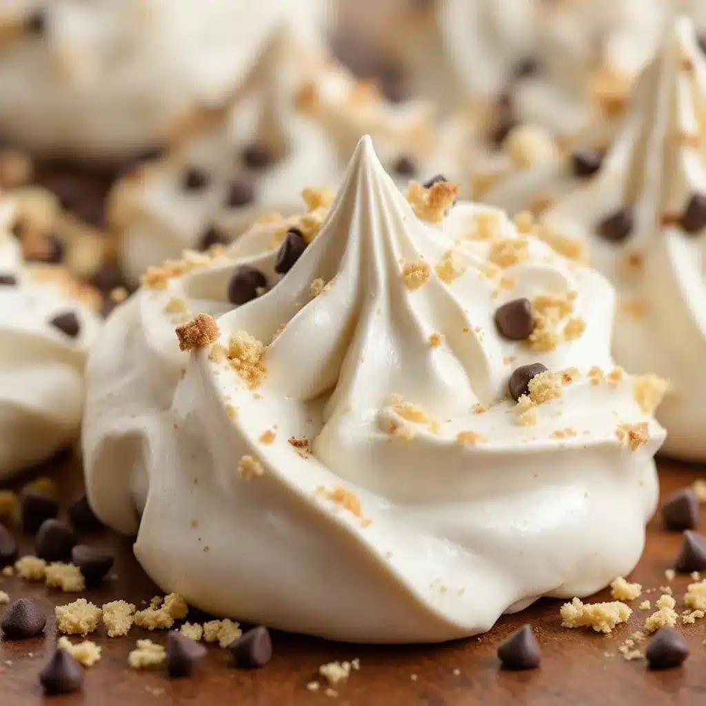 crispy ghost meringue cookies preparation steps