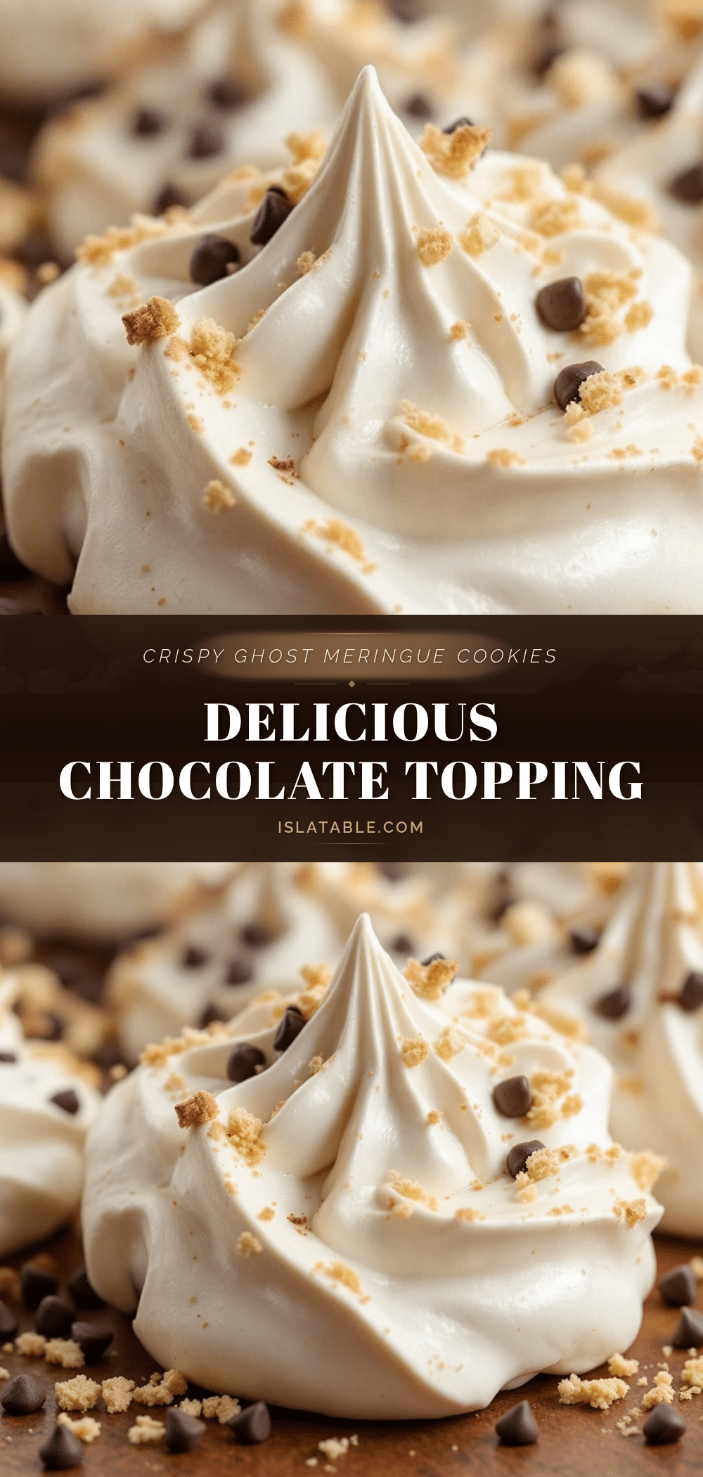 crispy ghost meringue cookies recipe