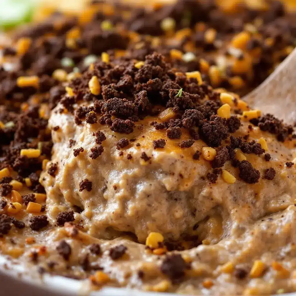 Crispy Graveyard Taco Dip preparation steps
