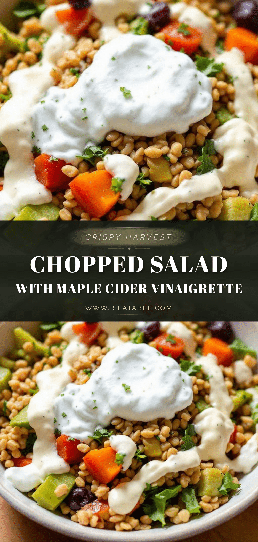 Crispy Harvest Chopped Salad recipe