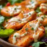 Crispy Honey Garlic Salmon Bites - featured image
