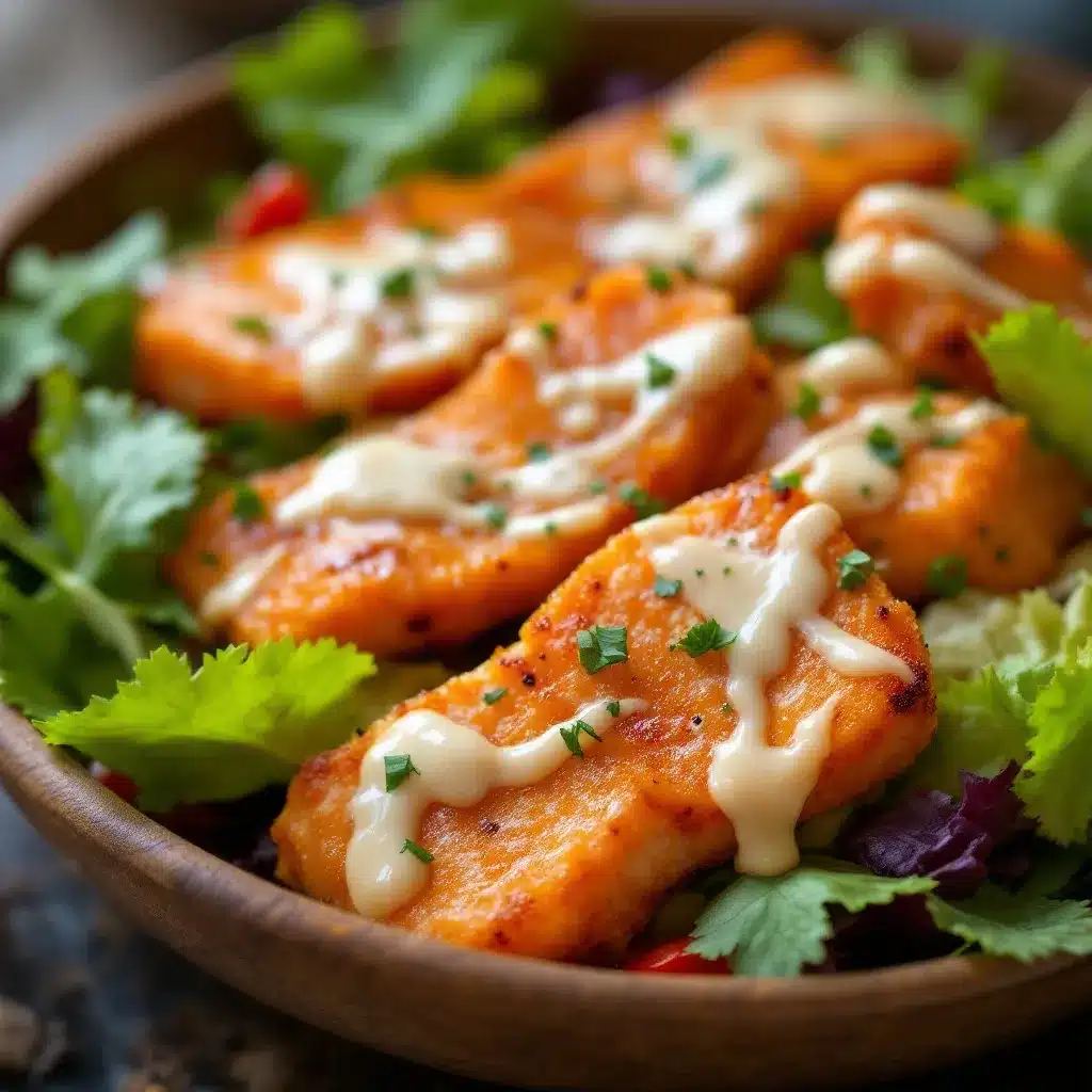 Crispy Honey Garlic Salmon Bites preparation steps