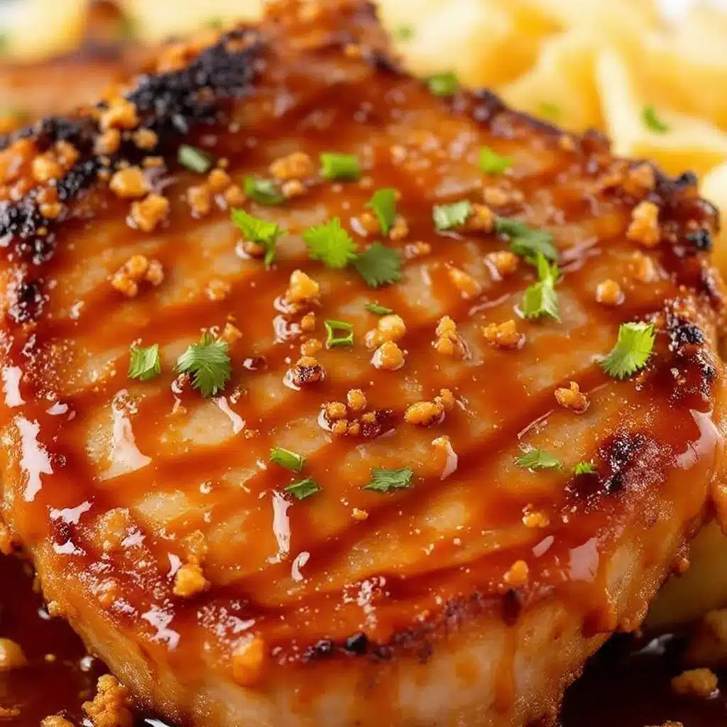 crispy pork chops with apple cider glaze - featured image
