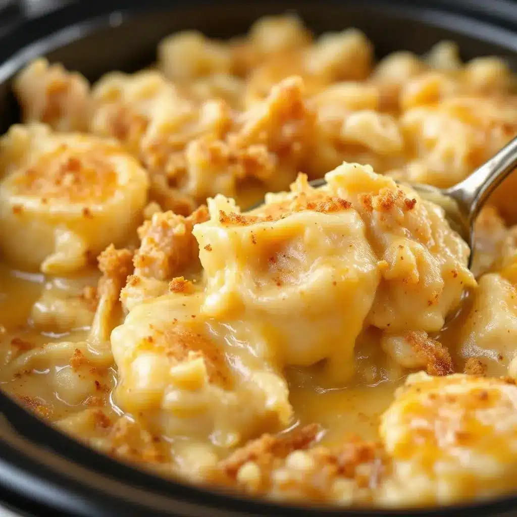 crockpot chicken and dumplings preparation steps