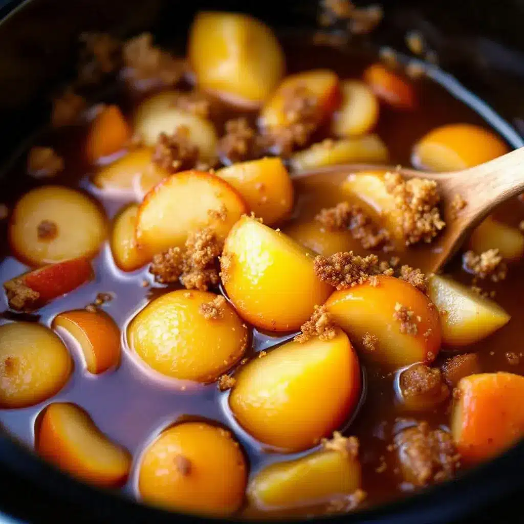 crockpot mulled apple cider preparation steps