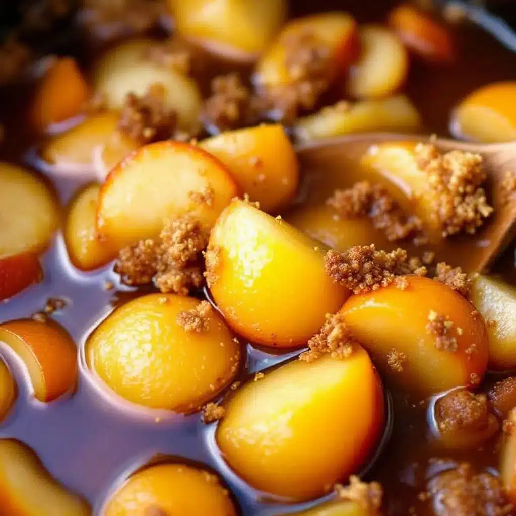 crockpot mulled apple cider - featured image
